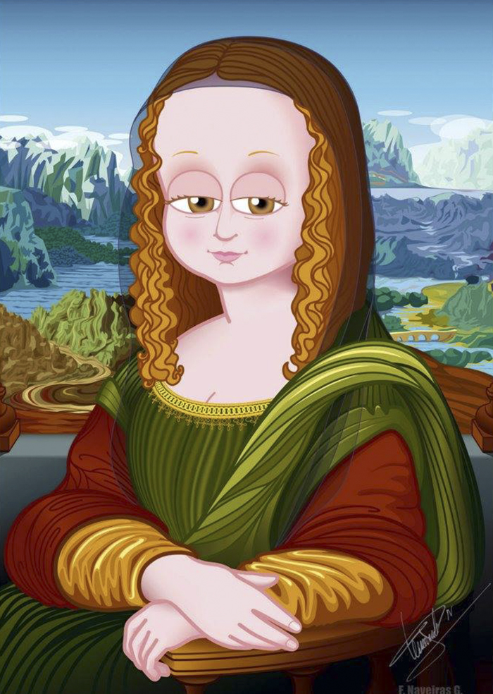 La Joconde redécouvrez Mona Lisa en versions complètement WTF