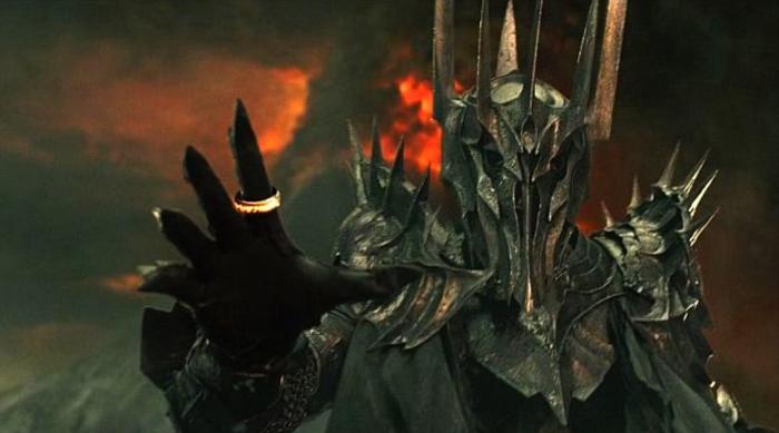 Sauron and the one ring
