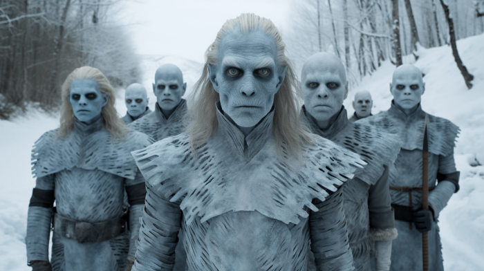 White Walkers en Game of Thrones