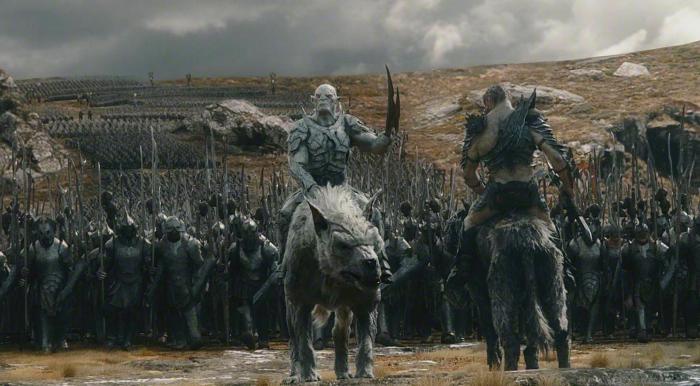 azog battle of the five armies the hobbit movie lotr