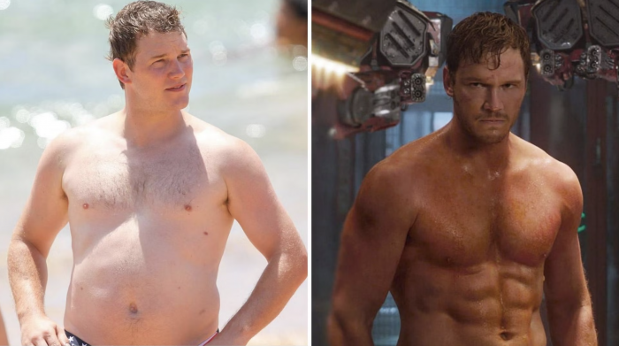 Transformation physique de Chris Pratt pour Marvel