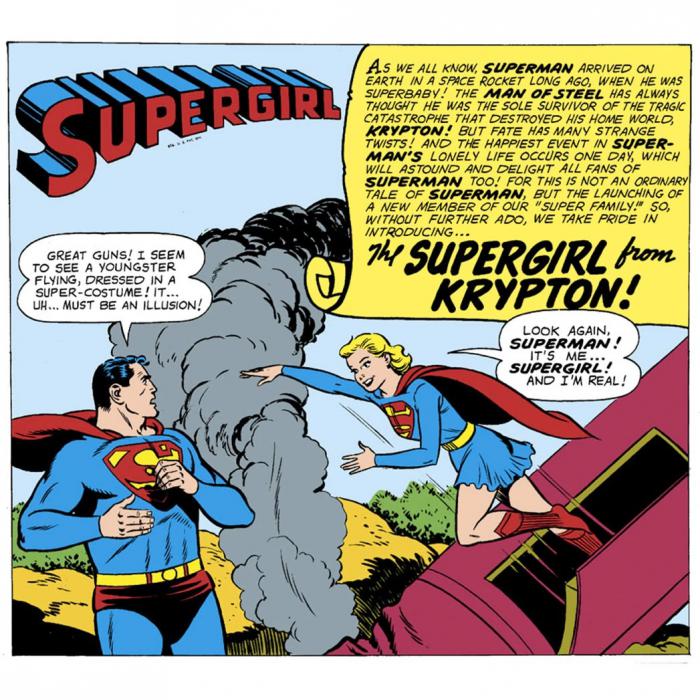 Première apparition de Supergirl