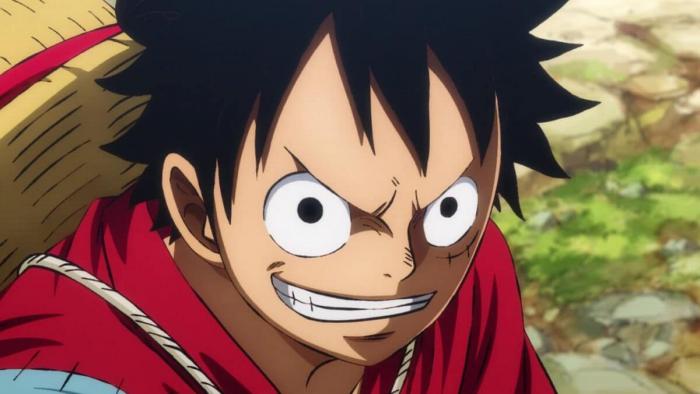 Luffy, le capitaine pirate dans One Piece.