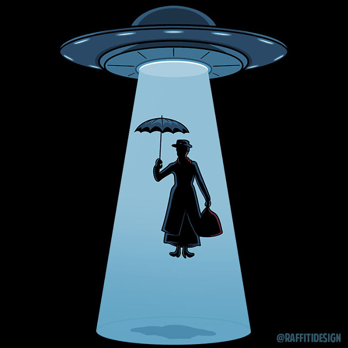 Mary Poppins enlevée par des aliens