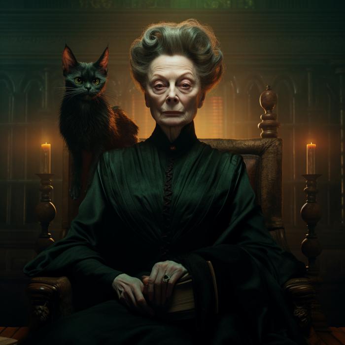 Minerva McGonagall recréée en version film d
