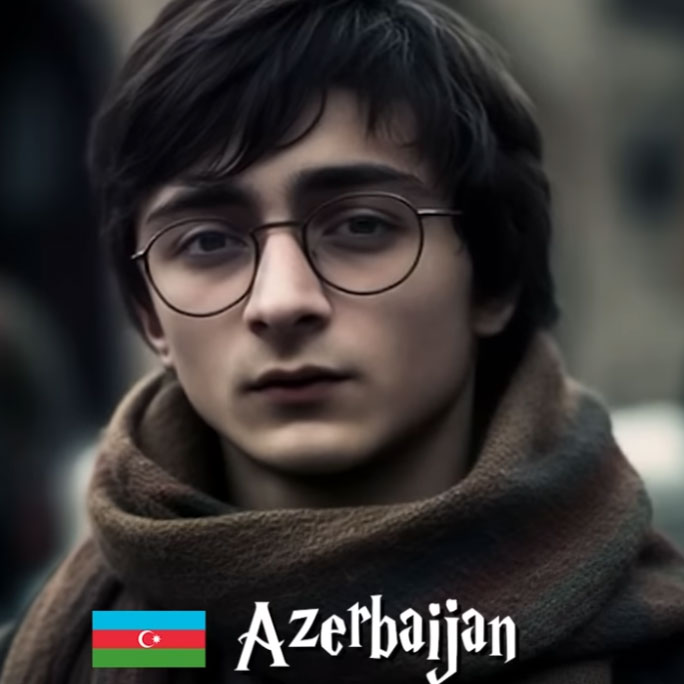 Harry Potter version Azerbaidjan