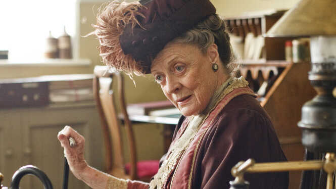 Maggie Smith dans Downton Abbey