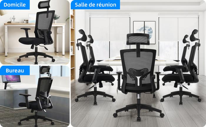 100€ de réduction sur cette chaise de bureau ergonomique et ajustable  Daccormax juste ici