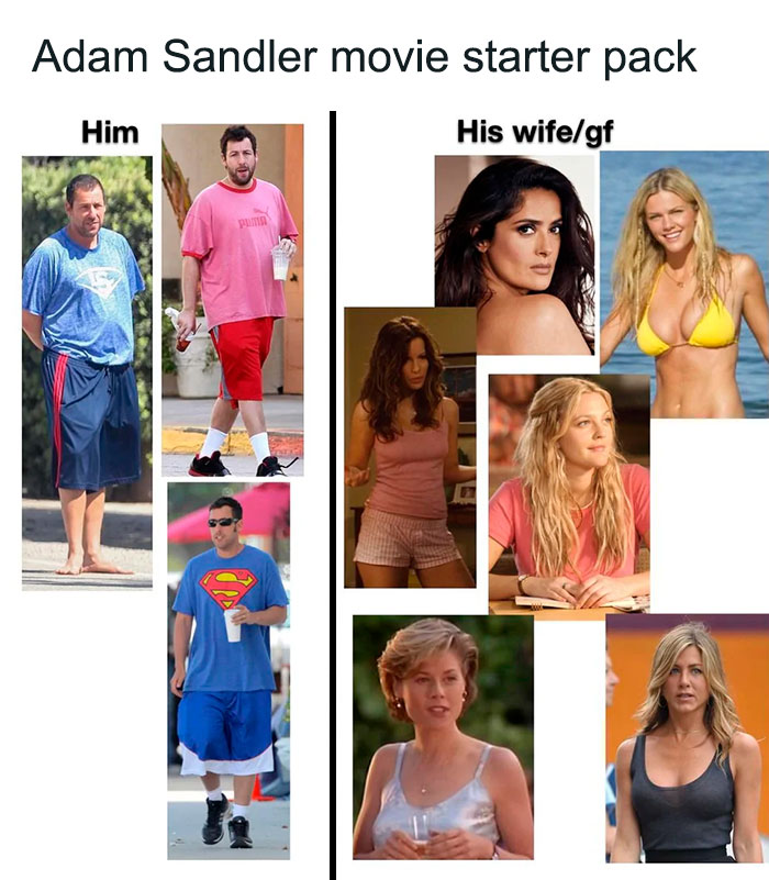 starter pack adam sandler