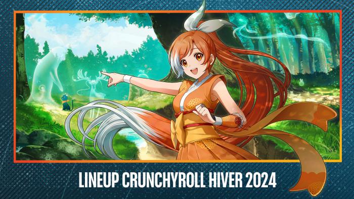 crunchyroll anime hiver 2024