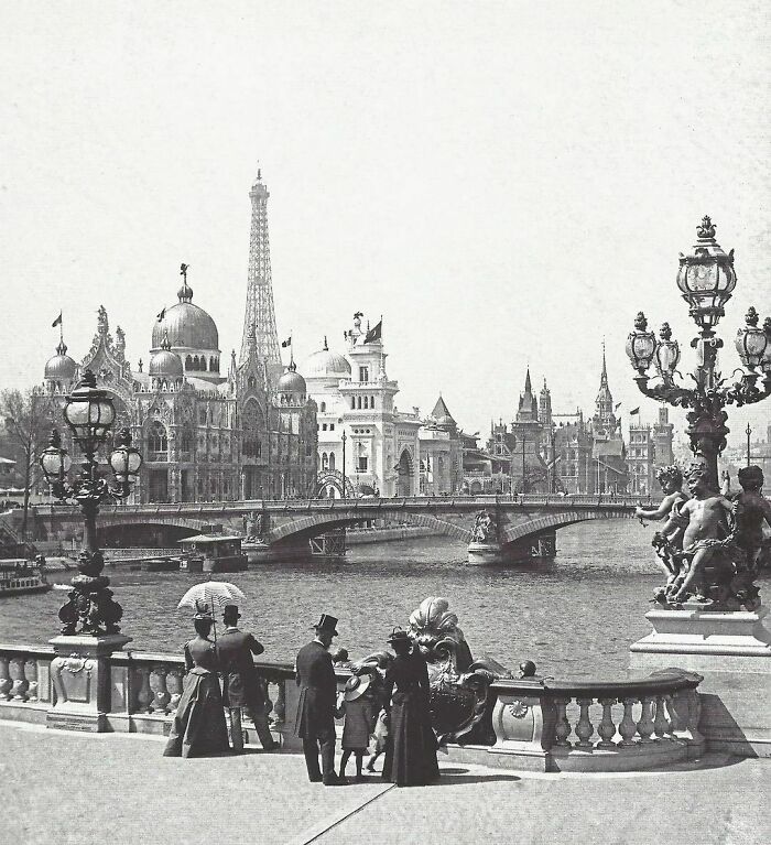 Une photo prise à Paris en 1890.
