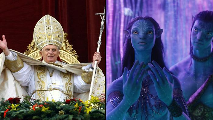 The Pope disapproves of James Cameron