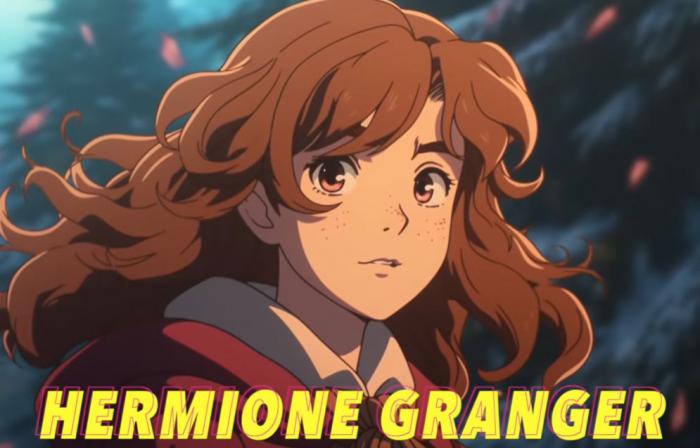 Hermione Granger en version anime