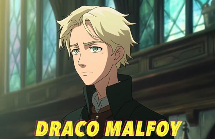 Drago Malfoy en version anime
