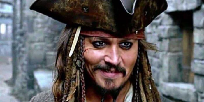 Johnny Depp in the movie 