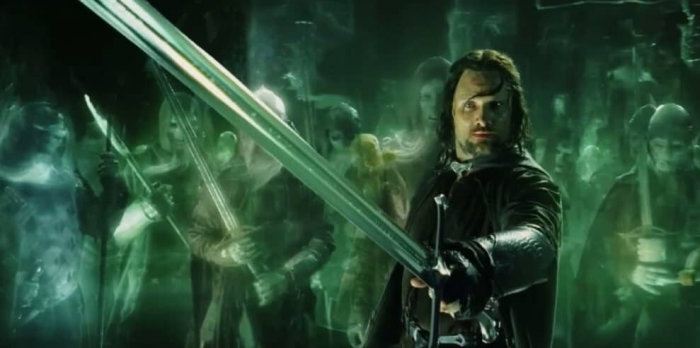 Aragorn vs Ghost army