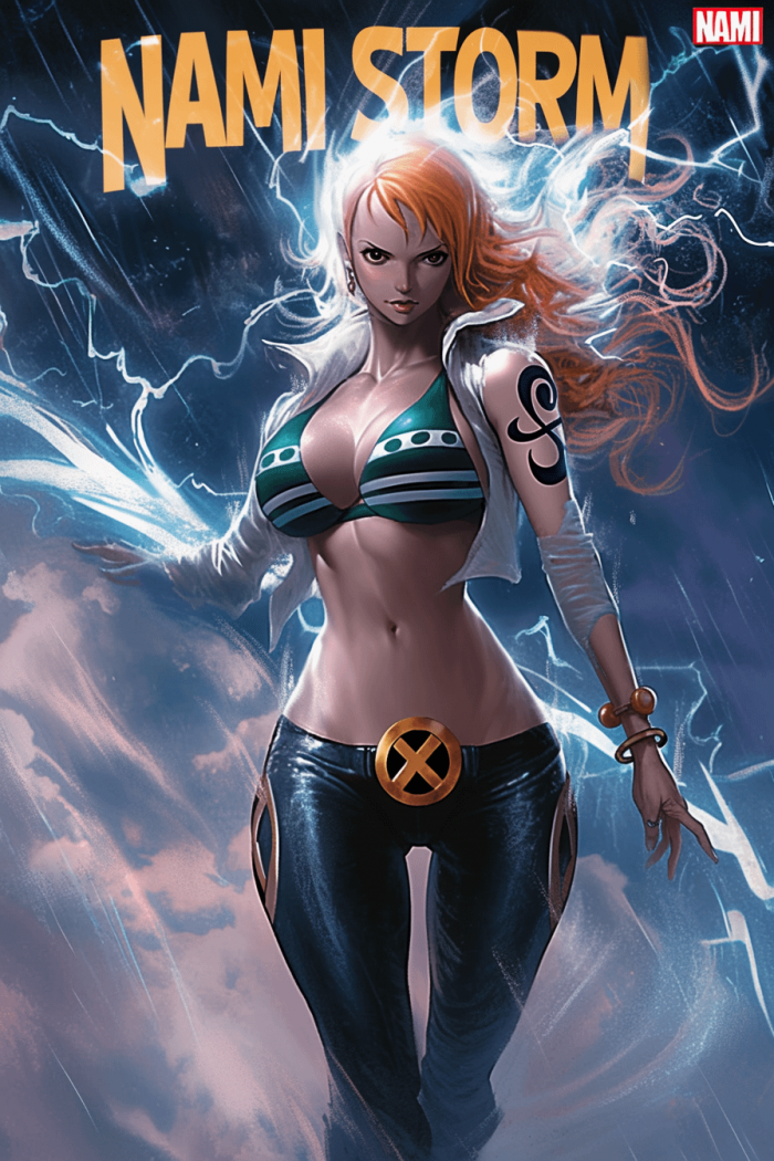 Nami en Storm comme dans X-Men