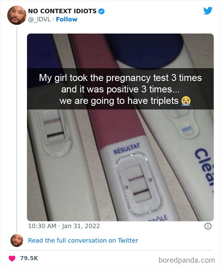 des tests de grossesses