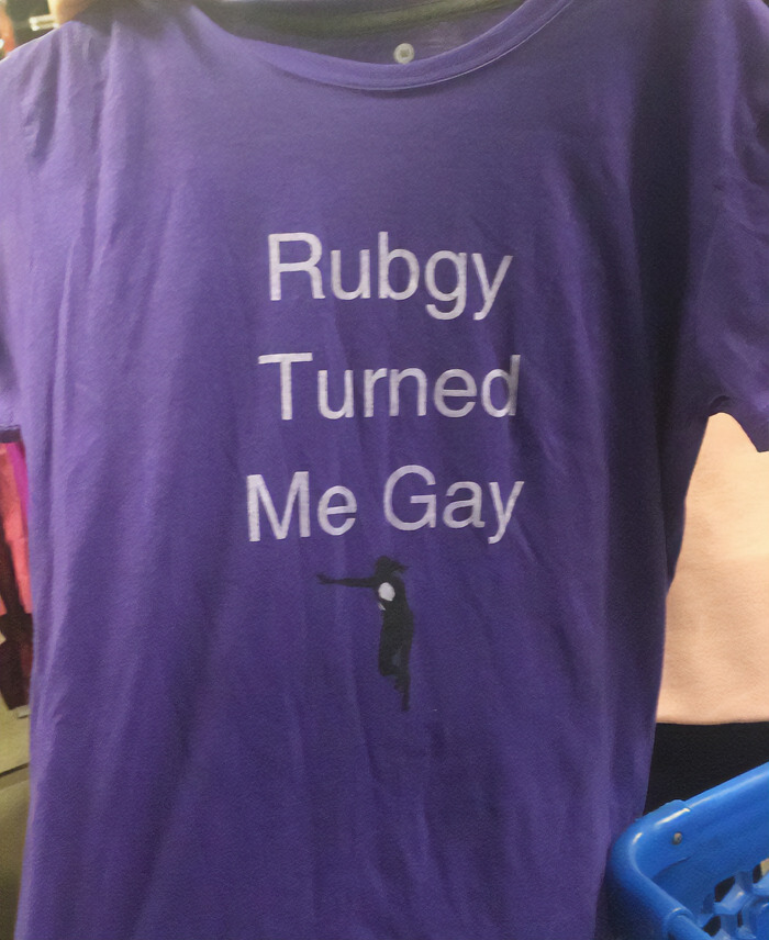 un tshirt pour les fans de rugby
