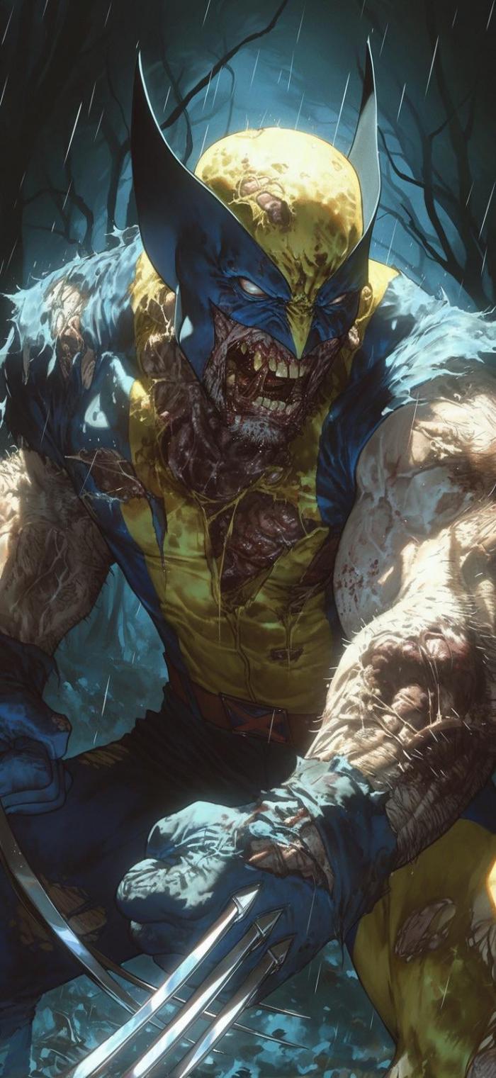 Wolverine en zombie