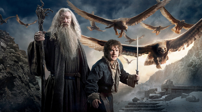 Gandalf and the eagles