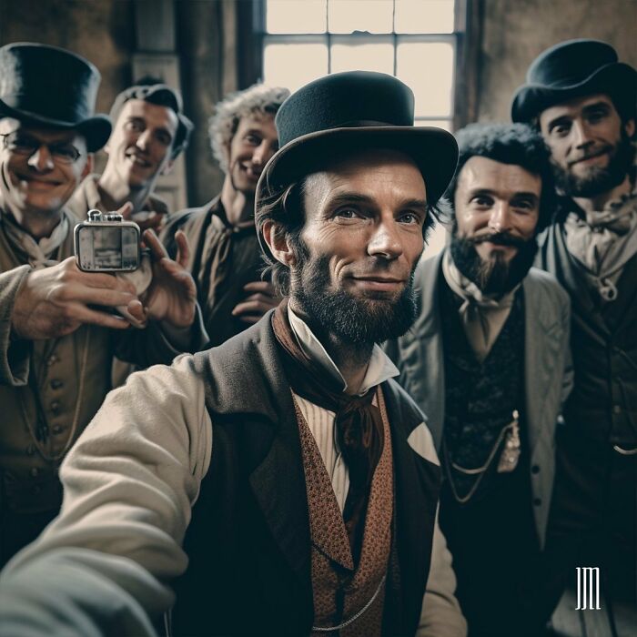 Selfie de Lincoln