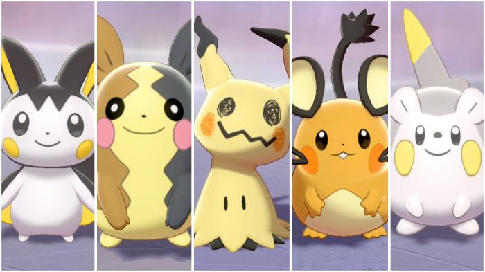 Pikachu clones