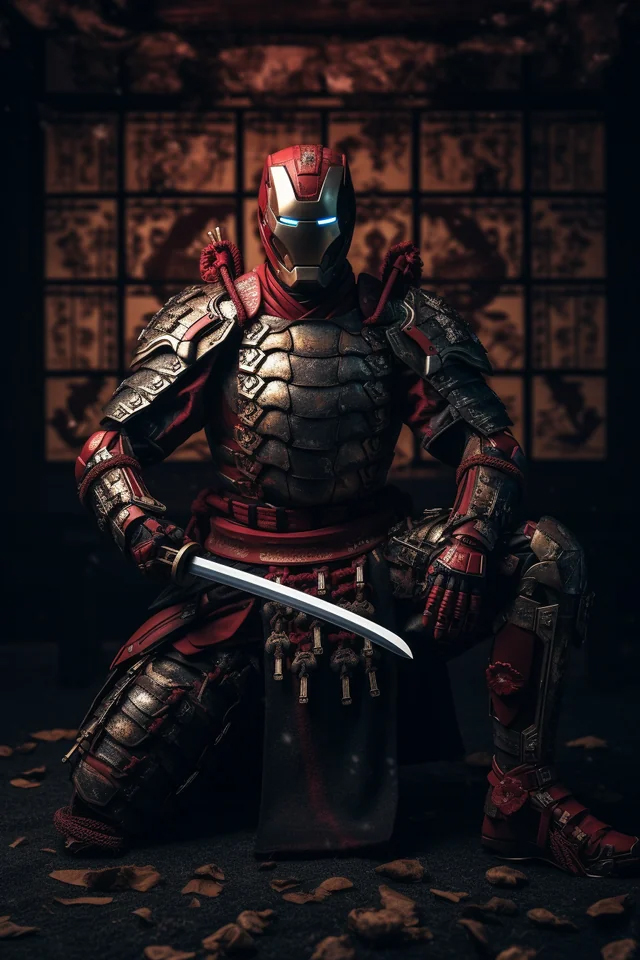 Iron Man en version Samurai