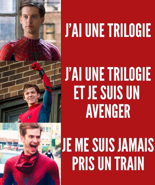Spider-Man, Tobey Maguire, Tom Holland et Andrew Garfield