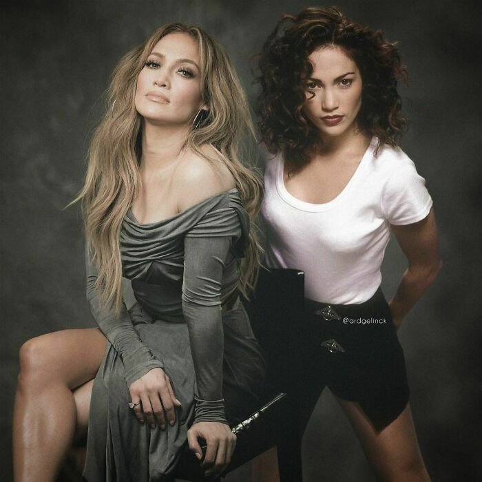 photomontage de Jennifer Lopez