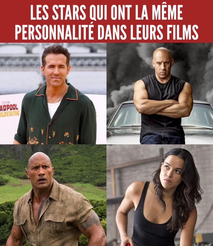 Ryan Reynolds, Vin Diesel, Dwayne Johnson et Michelle Rodriguez