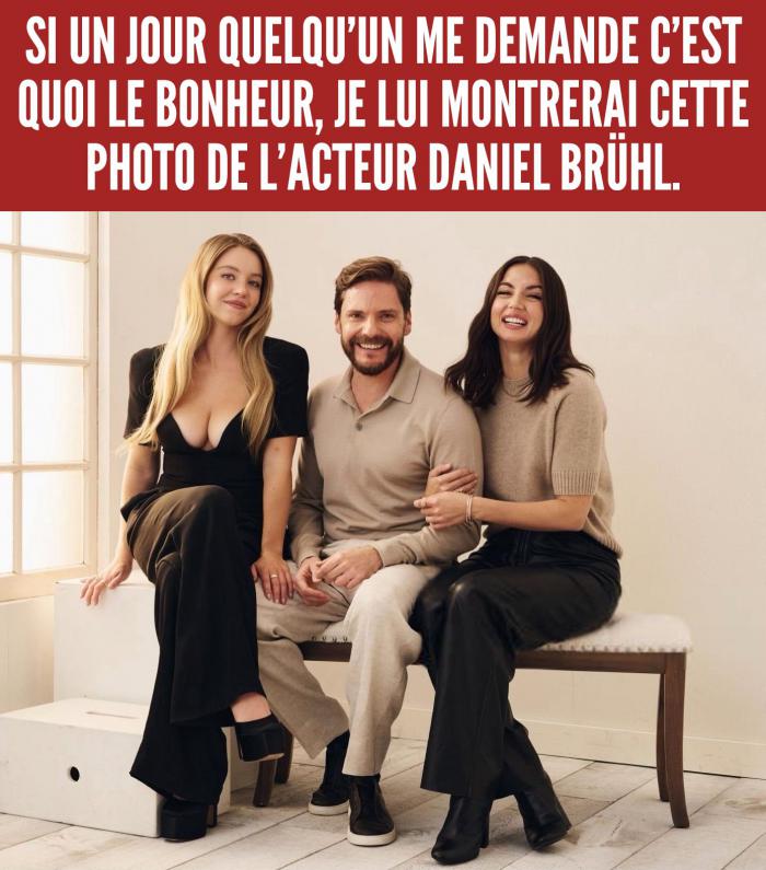 Sydney Sweeney, Daniel Brühl et Ana de Armas 