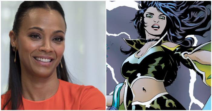 Zoe Saldana en Talia al Ghul