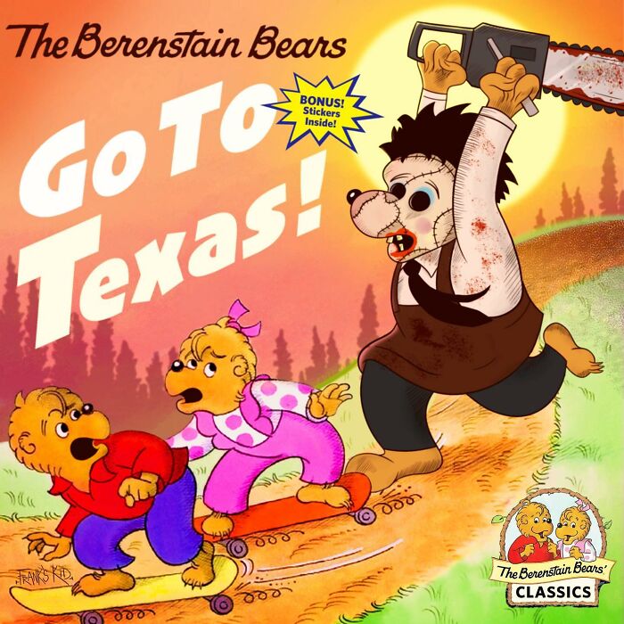 La Famille Berenstain et massacre à la tronconneuse