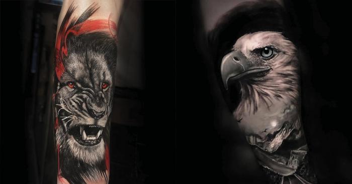 tatouages animaux