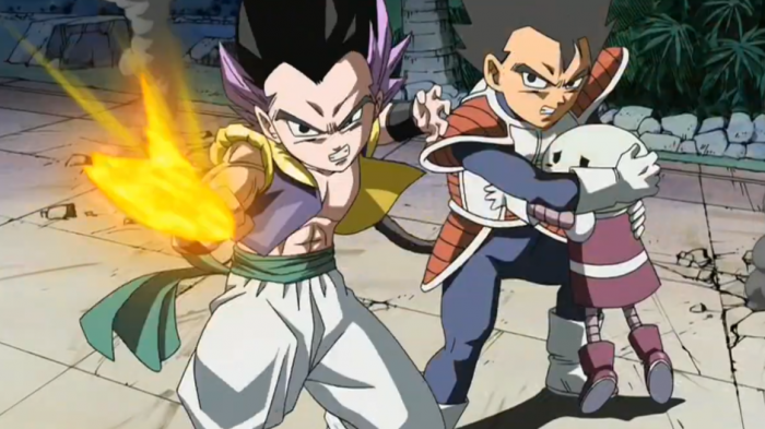 dragon ball tarble and gotenks