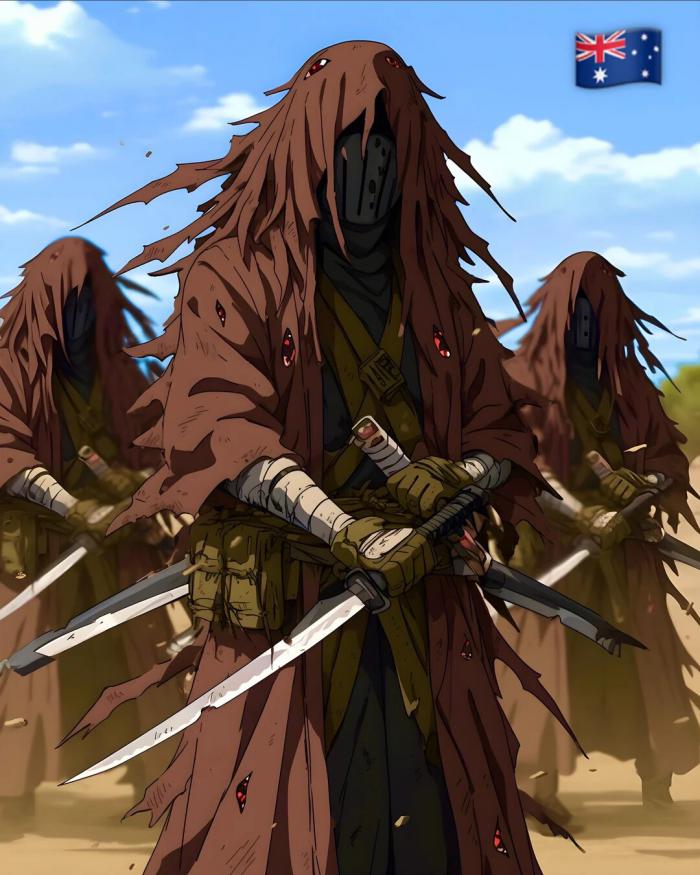 10 pays ninjas naruto midjourney 7