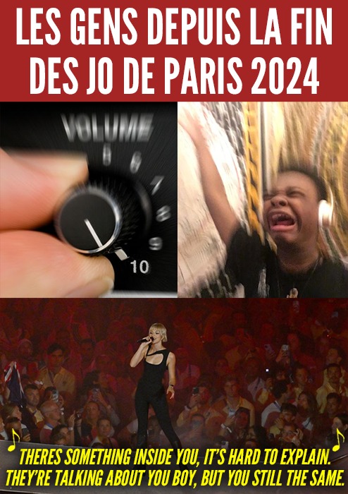 Angèle à la cérémonie de clôture des JO de Paris 2024