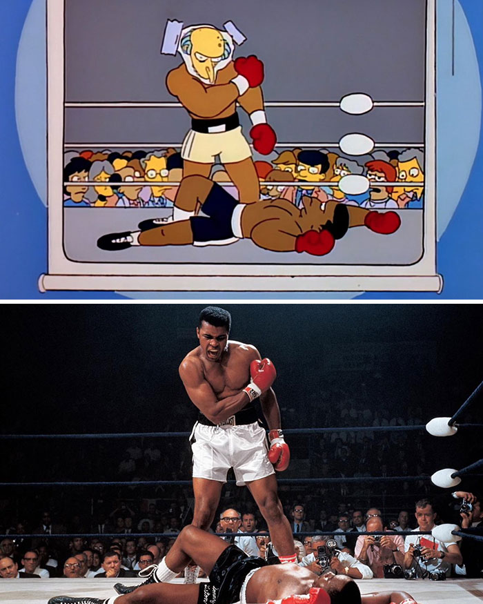 Les Simpsons Muhammad Ali