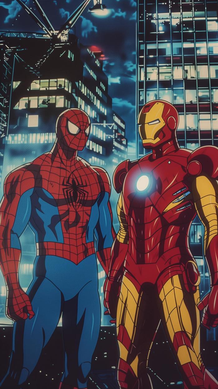 Spider-Man et Iron Man