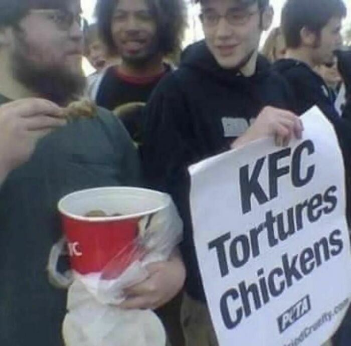 revendication contre KFC