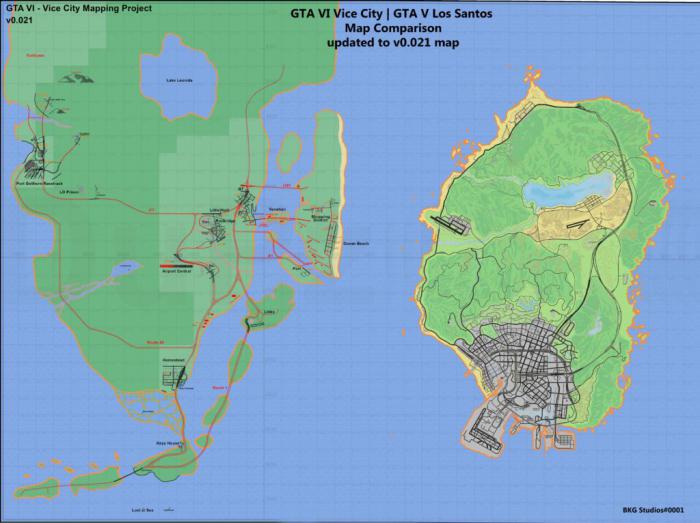 Map GTA VI
