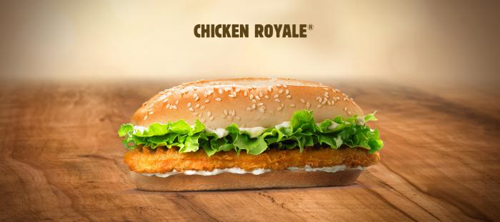 Chicken Royale de Burger King
