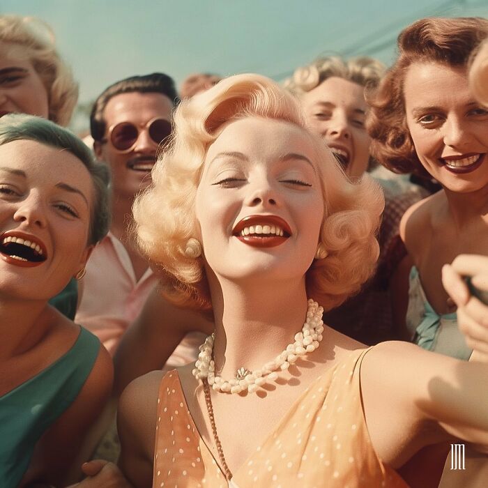 Selfie de Marilyn Monroe