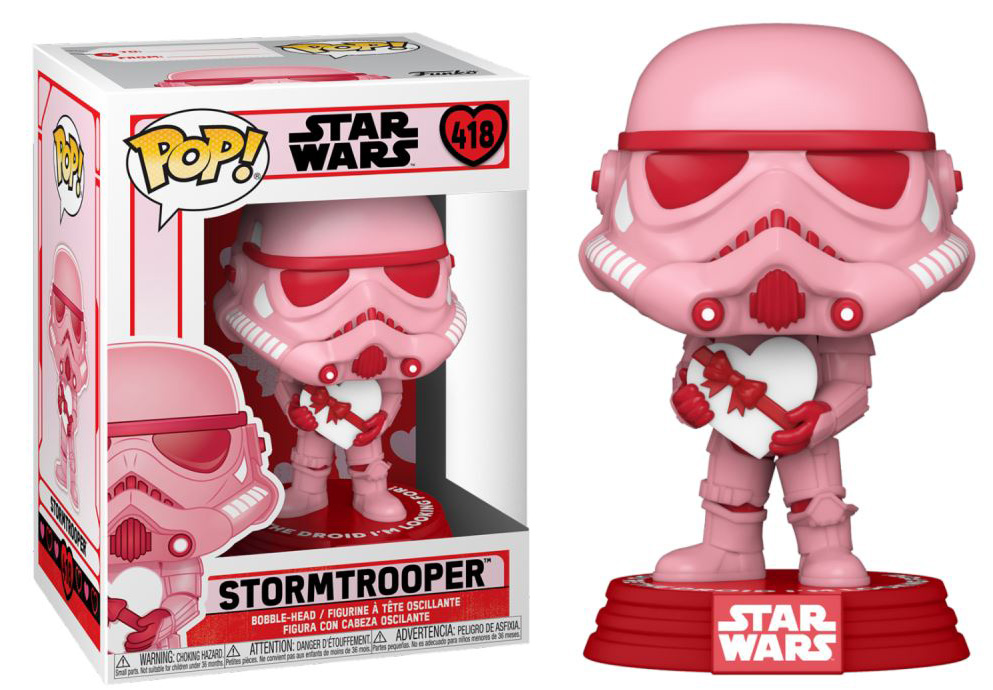 Les nouvelles figurines Funko Pop! Star Wars pour fêter la Saint-Valentin