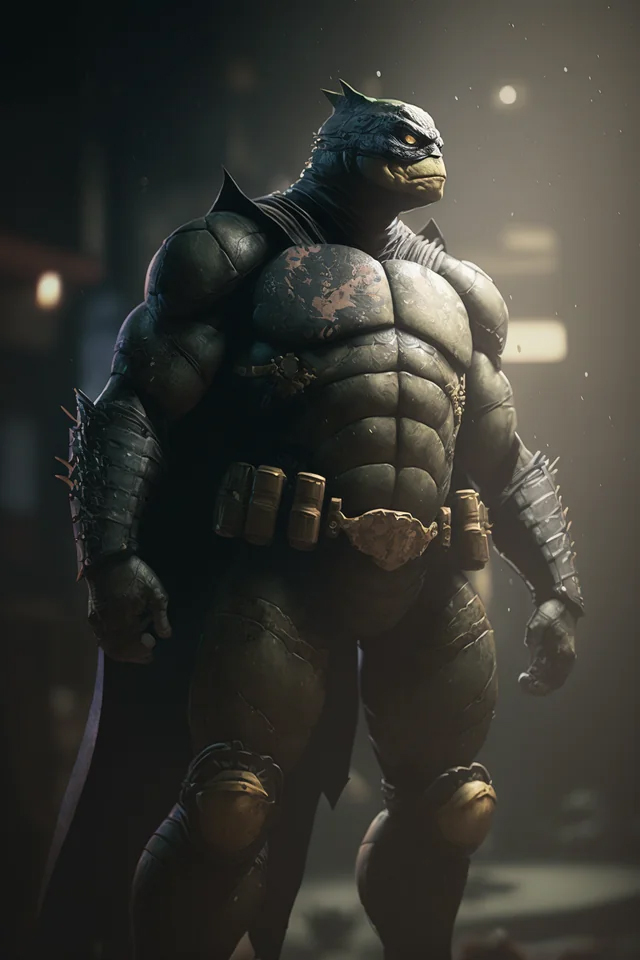 Batman  version Tortue Ninja