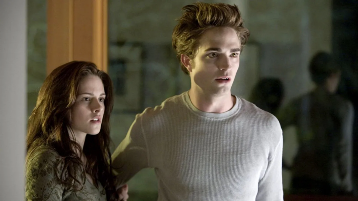Kristen Stewart et Robert Pattinson dans Twilight