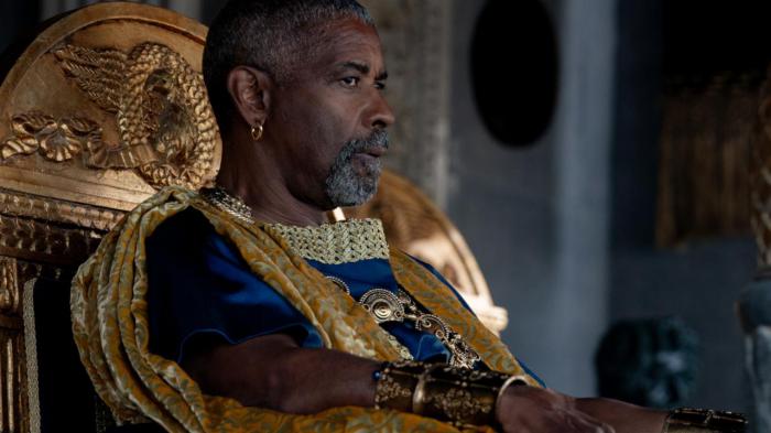 Denzel Washington dans Gladiator II