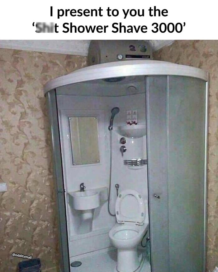 wc dans la douche
