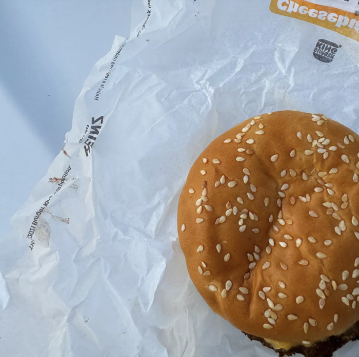 burger king cheeseburger